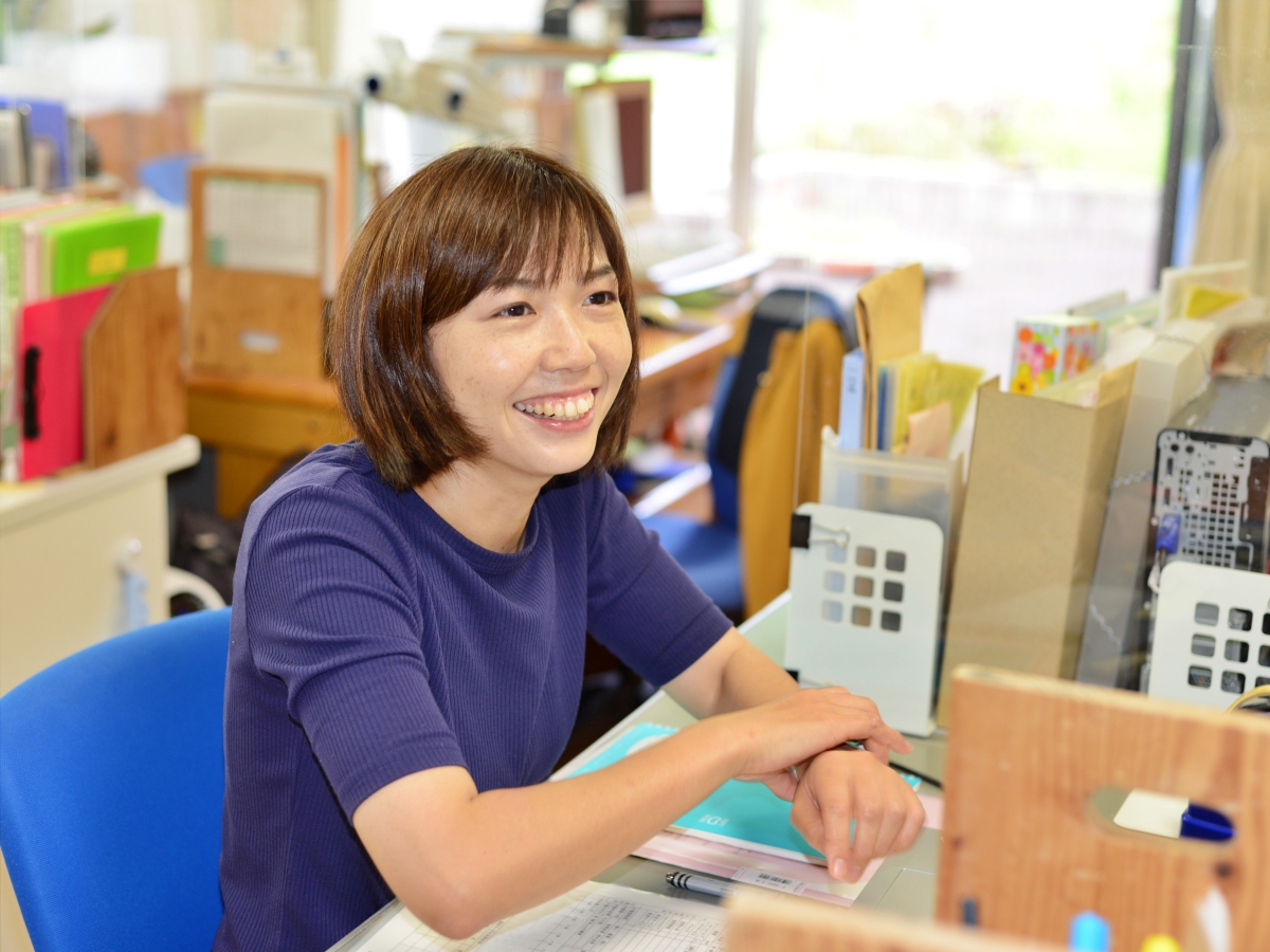 職員メッセージ02｜訪問介護満寿園 介護職員｜原 浩美さん